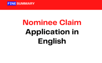Nominee Claim Application