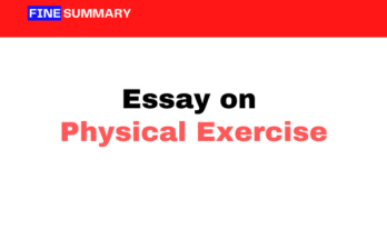 physical exercise essay in english