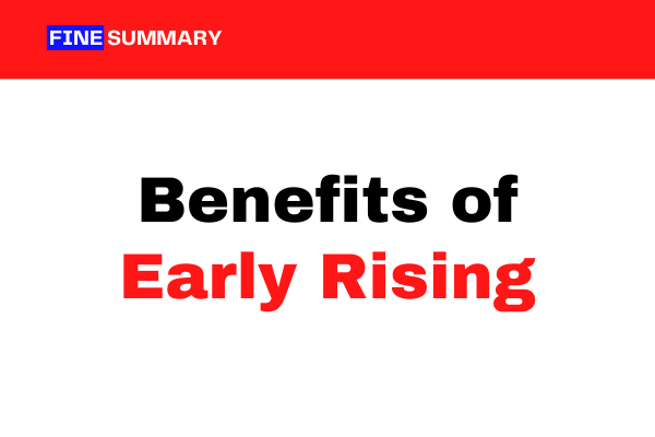 Benefits of early rising