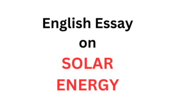 english essay on solar energy