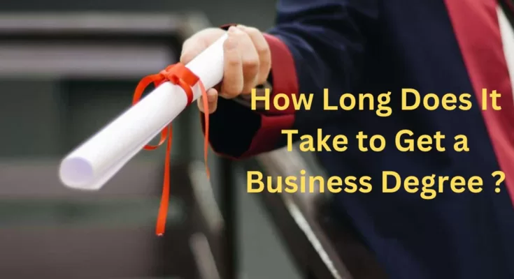 How Long Does It Take to Get a Business Degree